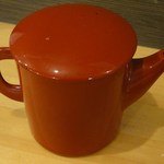 爽月 - 食べ終わると、蕎麦湯登場　※2011年12月