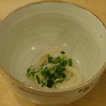 爽月 - うどん巡礼なので・・・熟成中のうどん、少し貰いました　※2011年12月