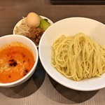 麺屋りゅう - 冷やしタンタンつけめん（大） + 味玉