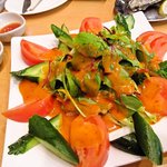 牡蠣 やまと - ピリ辛サラダ