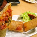 牡蠣 やまと - 牡蠣のチャンジャ春巻き