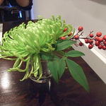 えさき - テーブルの上のお花