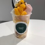 リッコジェラート - リッコパフェトロピコ864円