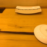 鮨處やまだ - テーブルセット