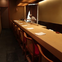 本湖月 - カウンター席