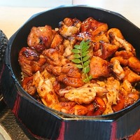 銀座かしわ - 鶏まぶしアップ