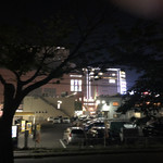 Hiroshima Okonomiyaki Dokkoi - お店を出た頃の水戸駅方向を望む。