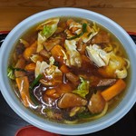 スタミナラーメン 日向 - スタミナラーメンHOT(大盛)