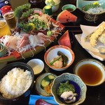 和食処 万松 - お刺身定食