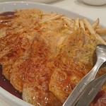 ホテルサンプラザ - 肉料理(ポーク)＆フライドポテト