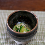 かたつむり - 2019.6 キュウリの酢の物