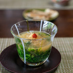 かたつむり - 2019.6 モロヘイヤお浸し