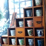 雅遊庵 風の陣 - ご主人の趣味？蕎麦猪口いろいろ