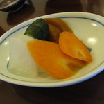 うなぎ亭 友栄 - 【再訪2回目】おしんこ