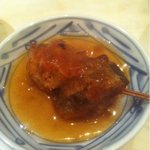 うえしま - トコブシ のあんかけだったような・・