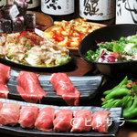 肉とチーズと個室居酒屋 しだれ桜 - 料理写真:◆肉寿司含む8品飲み放題付き3500円◆