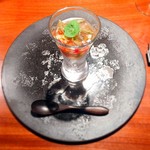 TACUBO - 長谷川さん手長海老×トマト出汁