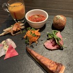 MILLE FIORI - 前菜盛り合わせ ハーフ（￥1000）