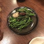 立ち呑み くにし - 空芯菜炒め