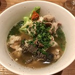 バー＆レストラン直樹 - 賄いメニューの尾崎牛内蔵ラーメン^ ^