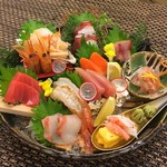 土風炉 夢町小路 - 料理写真:お宝刺身盛合せ