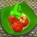 土風炉 夢町小路 - 料理写真:おつまみトマトの冷和アヒージョ