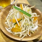 ジンギスカン 楽太郎 - セットの野菜（2人前）