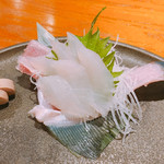 花柚子 - ウマヅラ刺し 肝醤油 780円