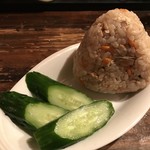 河内カルメン - 通称・拳飯　かやくご飯のおにぎりです