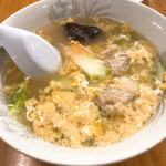 三陽 - 玉子スープ
