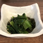 耕食 美乃莉 - ツルムラサキのおひたし