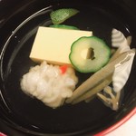 松山閣 松山 - 鱧とじゅんさいの椀