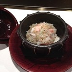 カハラ - 蟹のリゾット、みどり米