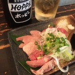 レバーランド - 豚刺し風3種盛り