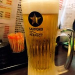 喜鳥屋 - 生ビール