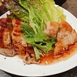 Teppanyaki Sakaba Riki - 多分あぐー豚の梅ソース