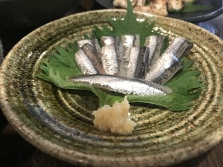 Hiroshimanosakedokorootamaya - 小鰯のお刺身