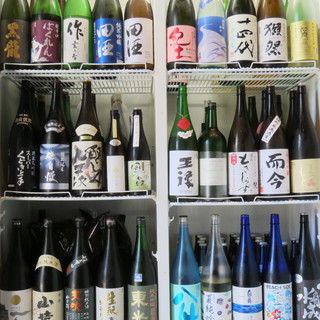 ◇Large selection of sake and shochu◇