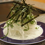Monja Okonomiyaki Himawari - 合間にサラダもどうぞ～