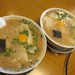 幸陽閣 - 2012.1.4初啜り！卵入りラーメン×2