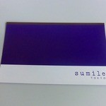 sumile TOKYO - ショップカード