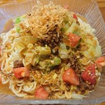 はなさき家 - 冷し坦々麺サラダ仕立て 大盛り  970円