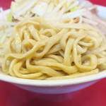 ラーメン二郎 - 麺