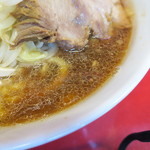 ラーメン二郎 - スープ