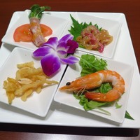 中国料理 梨杏 - 各種前菜盛り合わせ