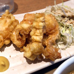 Yayoi Ken - 冷汁と鶏天の定食