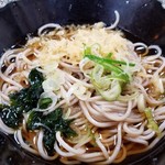 Edoya - 刺身定食にセットの　蕎麦