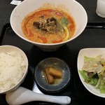 中国四川麺飯店 一燈 - 担々麺定食❗️