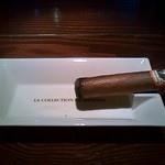 Cigar&Dining Bar  Lista Nera - ちゃんとシガーバーらしく、シガー用灰皿有り