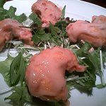 リスタネーラ - 海老のマヨネーズ和え1　大きく見えるけど...